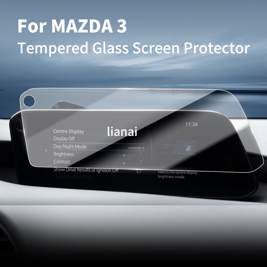 Interior Design Hd - Screen Protector for 26 MAZDA 3