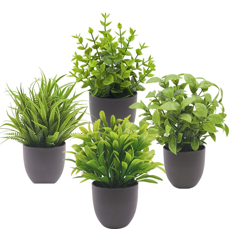 Interior Design Office - Simulation Green Plant Bonsai Cross-Border Office