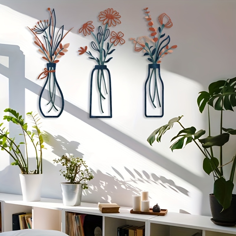 3 Large Floral Wall Art Sculpt - đánh giá và giá Interior Design Office
