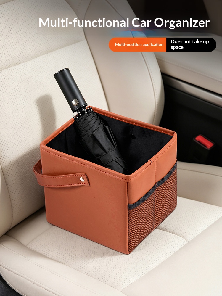 Car Trash Can Car Trunk Storag - đánh giá và giá Interior Design Logo