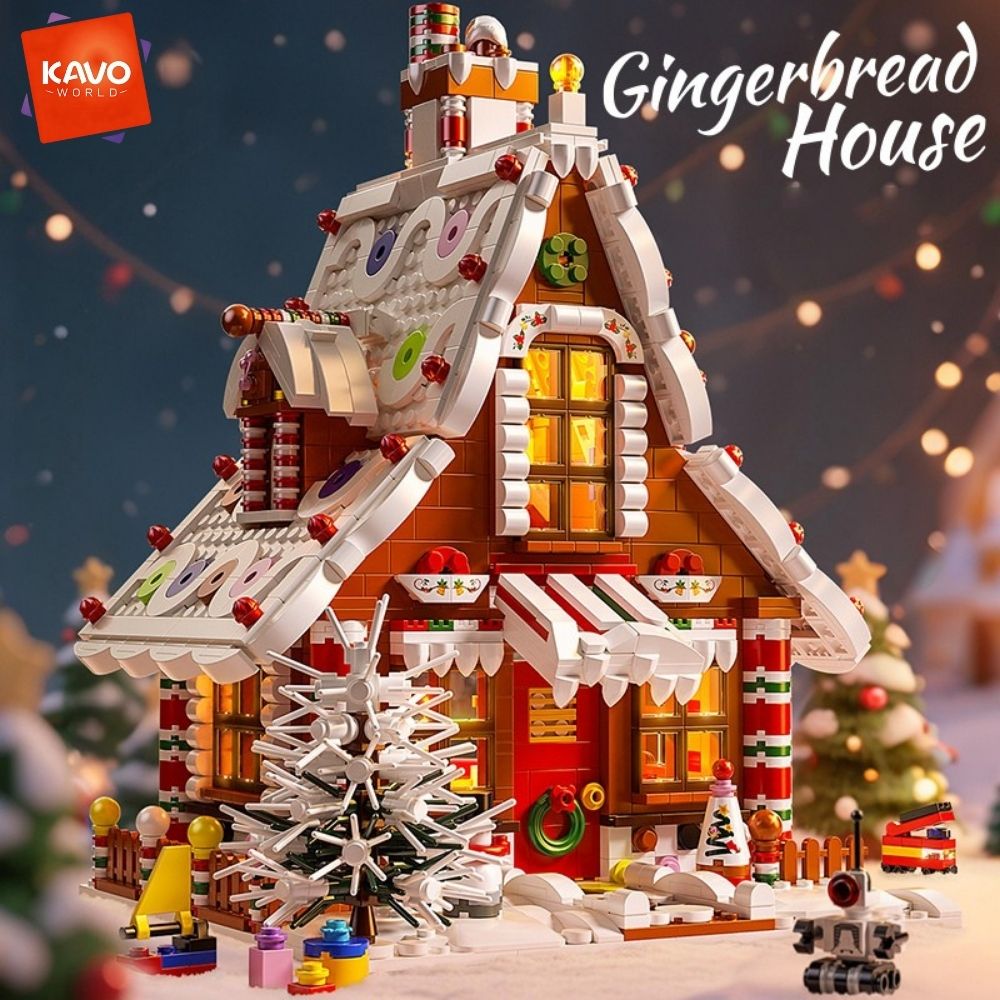 KAVOWORLD 1614PCS Christmas Gi - đánh giá và giá Interior Design Lego
