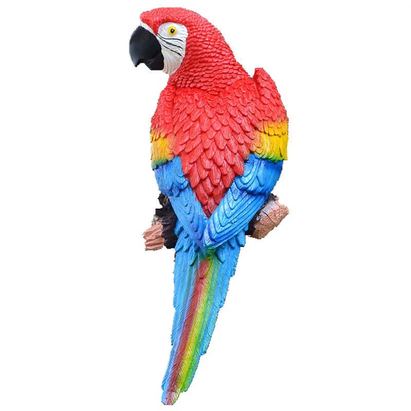 Resin Parrot Statue Wall Mount - đánh giá và giá Interior Design Office