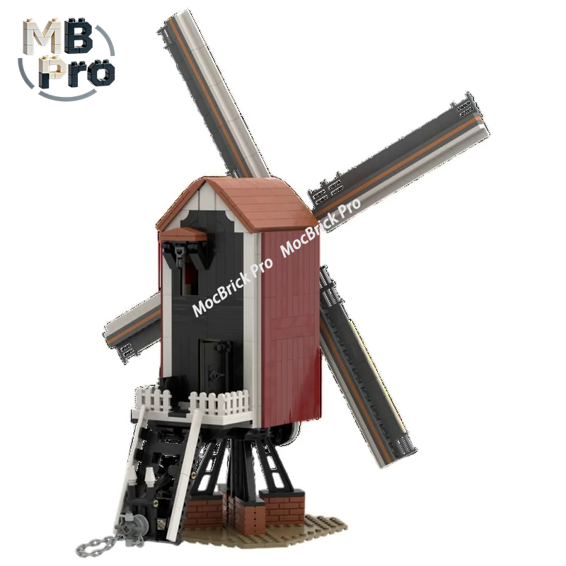 Minifig Scale Dutch Windmill M - đánh giá và giá Interior Design Build