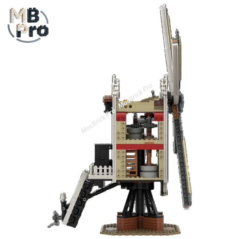 Minifig Scale Dutch Windmill M - đánh giá và giá Interior Design Build