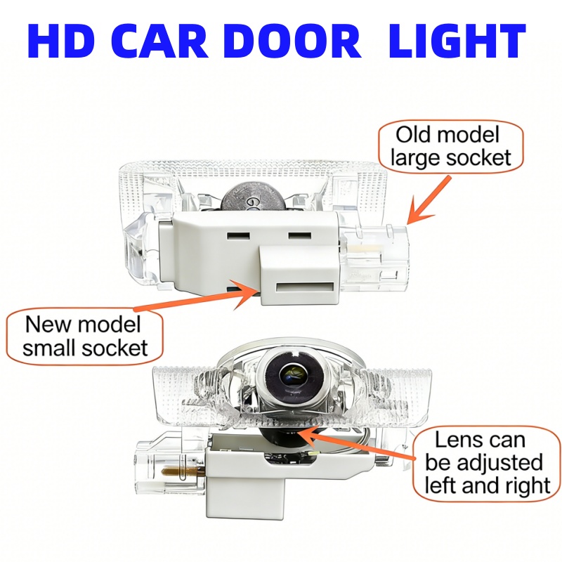 2Pcs HD Car Door Welcome Light - đánh giá và giá Interior Design Logo