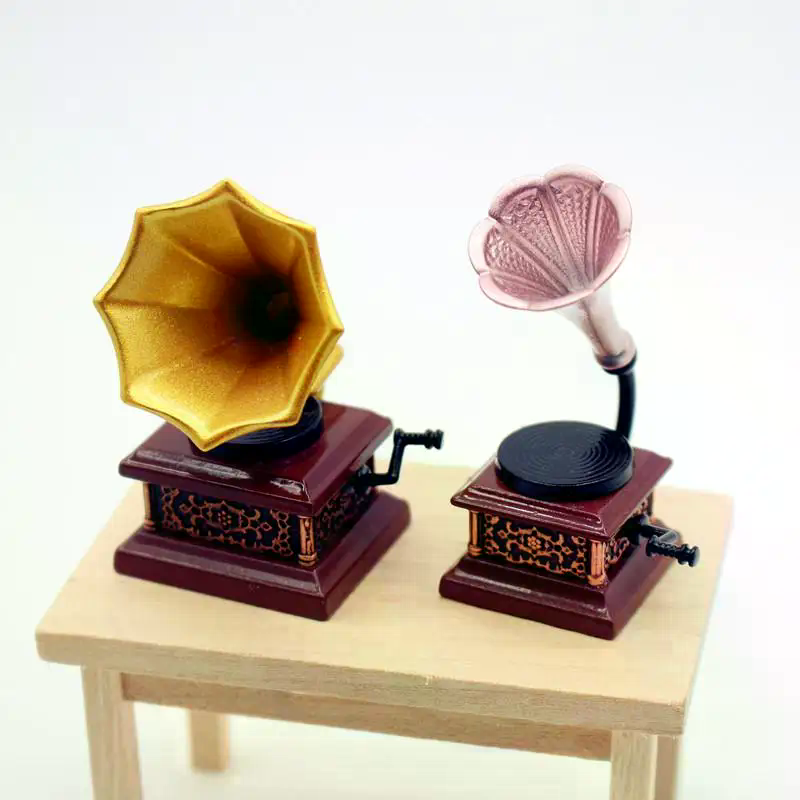 Dollhouse Vintage Phonograph M - đánh giá và giá Interior Design Living Room