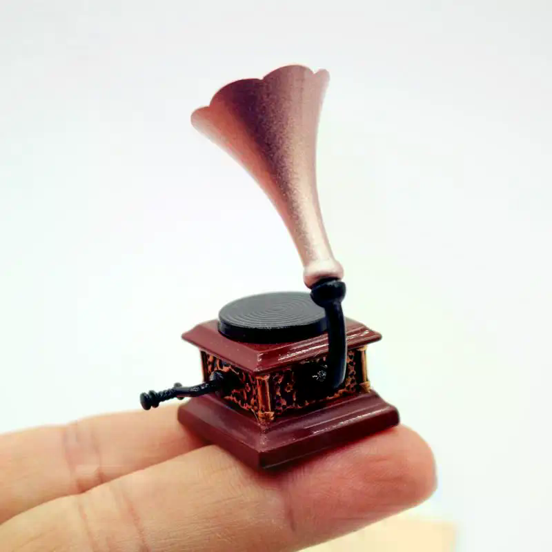 Dollhouse Vintage Phonograph M - đánh giá và giá Interior Design Living Room