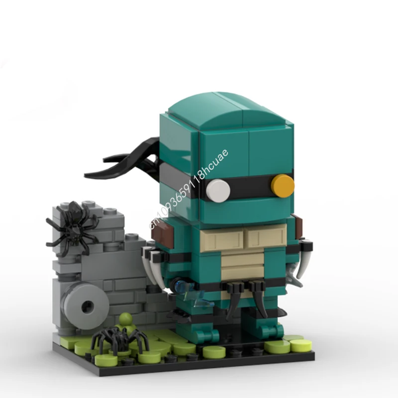 177pcs MOC turtle shell warrio - đánh giá và giá Interior Design Lego