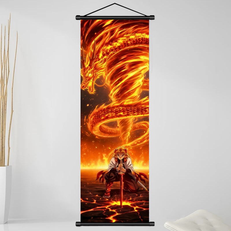 Demon Slayer Kyojuro Rengoku H - đánh giá và giá Interior Design Living Room