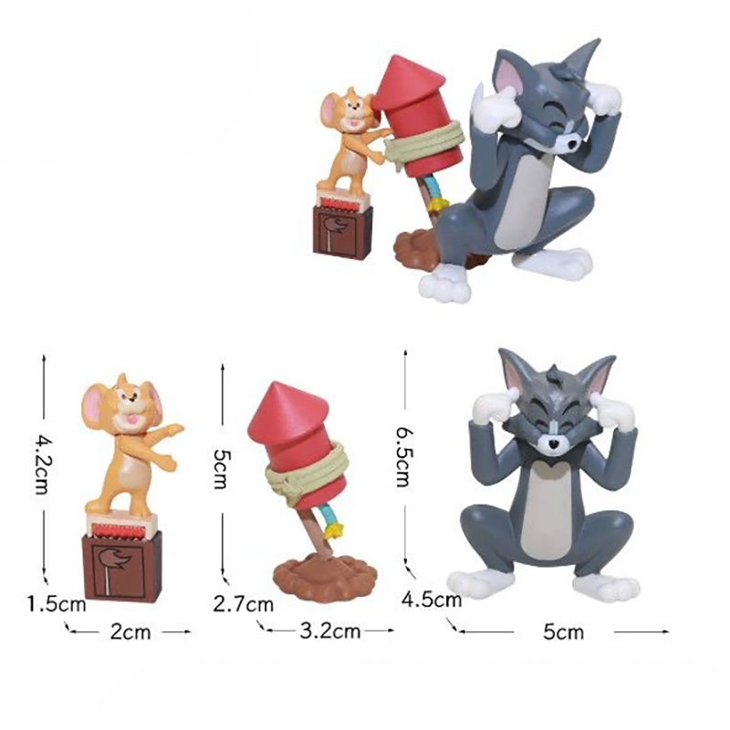 Kawaii Tom Jerry Mini Figure O - đánh giá và giá Interior Design Office