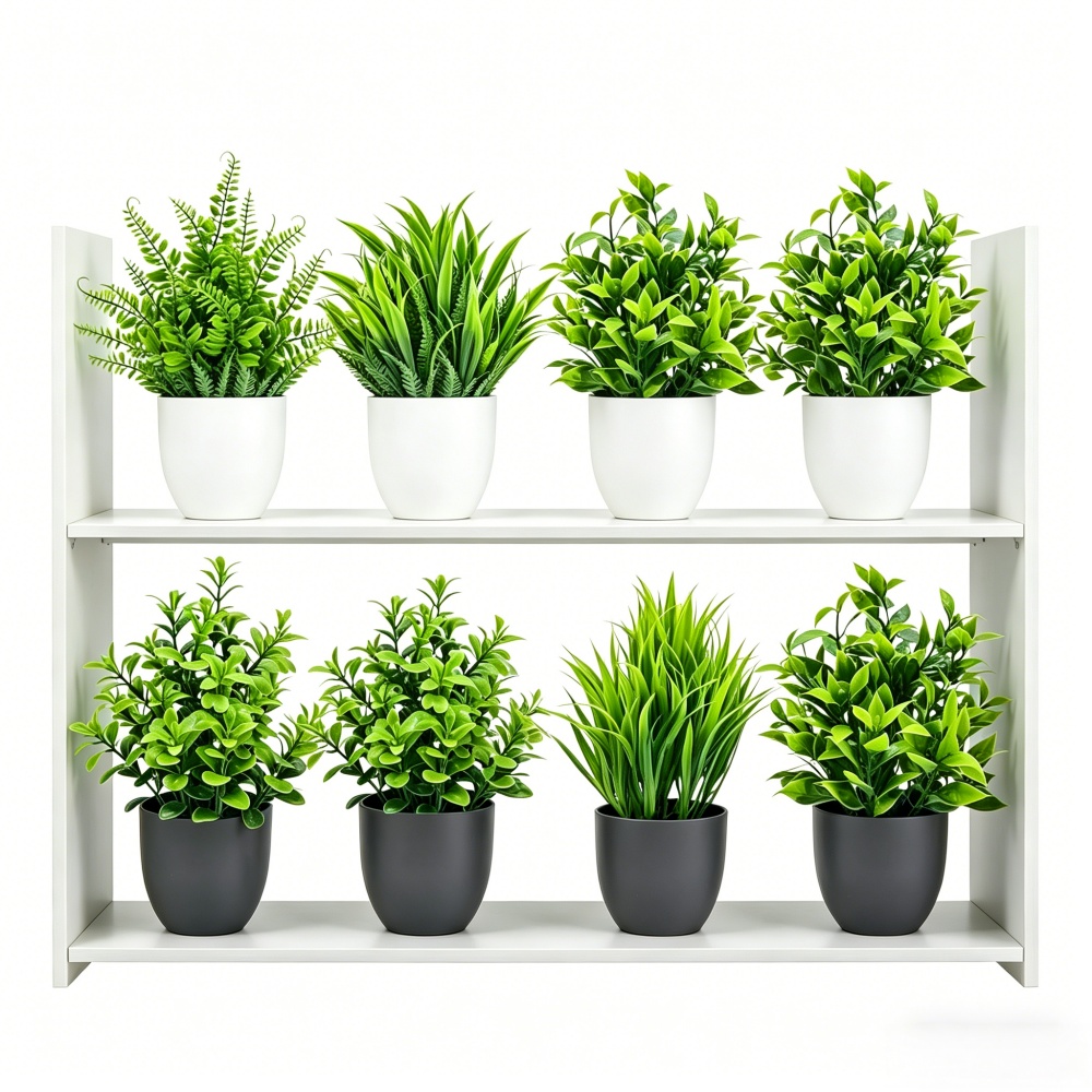 4pcs/set Mini Artificial Plant - đánh giá và giá Interior Design Office