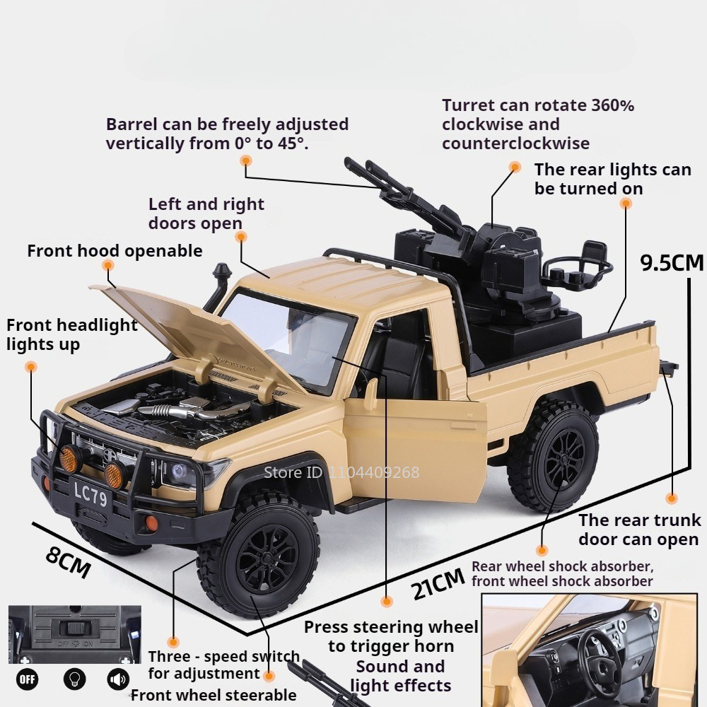 1:24 Scale LC79 FJ Cruiser Mod - đánh giá và giá Interior Design Examples